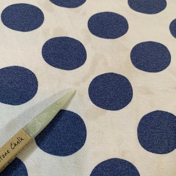 5/$25 Carter's white blue polka dot cotton short sleeve pants pajamas jammies pj - Picture 3 of 8